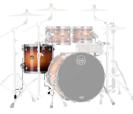 Mapex Saturn Evolution Birch Blend 18" x 16" Floor Tom In Exotic Sunburst