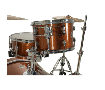 Gretsch Catalina Club Bronze Sparkle rack tom and suspension mount detail
