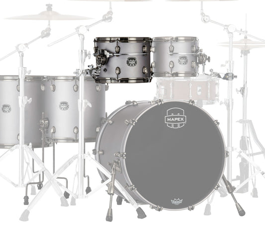 Mapex Saturn Evolution Maple Blend 14" x 11" Tom In Gun Metal Grey