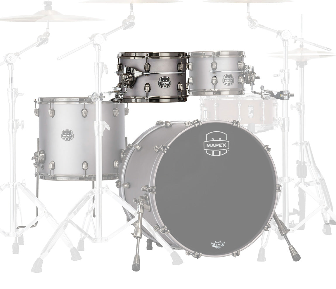 Mapex Saturn Evolution Birch Blend 10" x 7" Tom In Gun Metal Grey