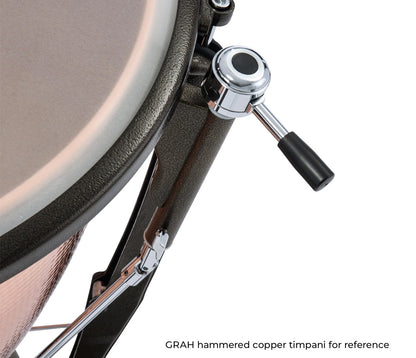 Polished Copper Timpani With Hand Fine Tuner