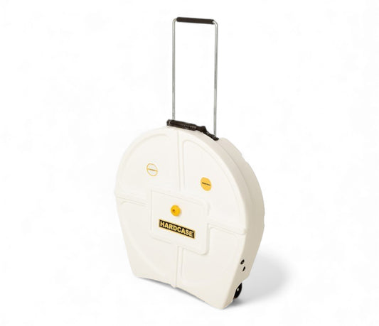 Hardcase Cymbal Case 9, 22" w/ Dividers in White