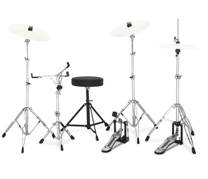 Gretsch Renegade 5-Piece Drum Kit with Hardware + RAW Cymbals in Blue Sparkle