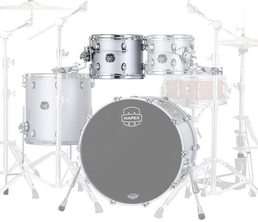 Mapex Saturn Evolution Birch Blend 14" x 11" Tom In Iridium Silver