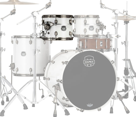 Mapex Saturn Evolution Maple Blend 12" x 9" Tom In Polar White