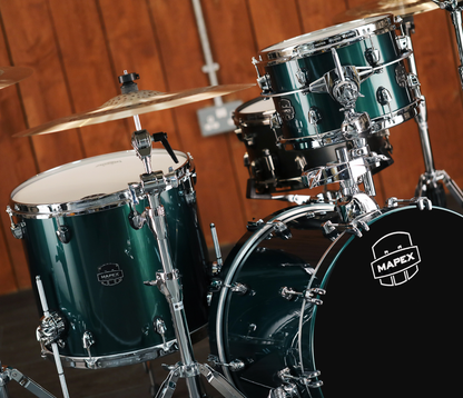 Mapex Saturn Evolution 20" 3-Piece Shell Pack in Brunswick Green
