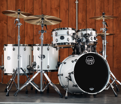 Mapex Saturn Evolution 20" 5-Piece Shell Pack in Polar White