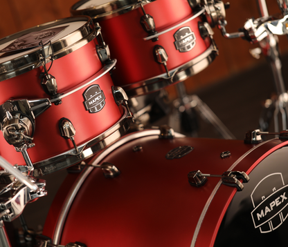 Mapex Saturn Evolution 22" 4-Piece Shell Pack in Tuscan Red