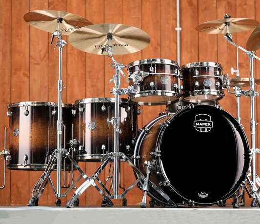 Mapex Saturn Evolution 22" 5-Piece Shell Pack in Exotic Night Forest
