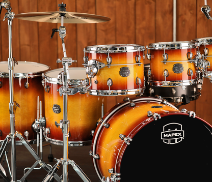 Mapex Saturn Evolution 22" 6-Piece Shell Pack in Exotic Sunburst