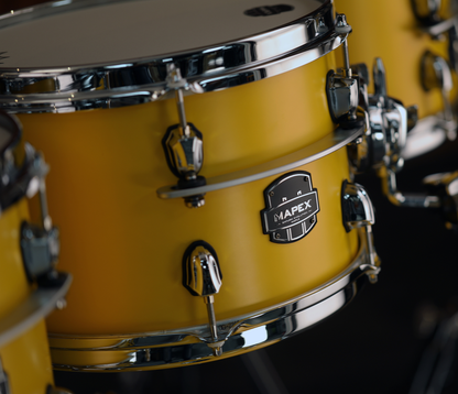 Mapex Saturn Evolution 22" 7-Piece Shell Pack in Tuscan Yellow