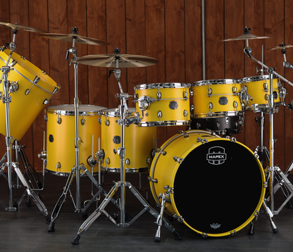Mapex Saturn Evolution 22" 7-Piece Shell Pack in Tuscan Yellow