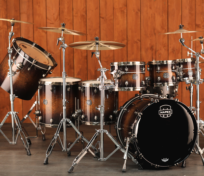 Mapex Saturn Evolution 22" 7-Piece Shell Pack in Exotic Night Forest