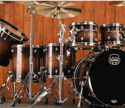 Mapex Saturn Evolution 22" 7-Piece Shell Pack in Exotic Night Forest