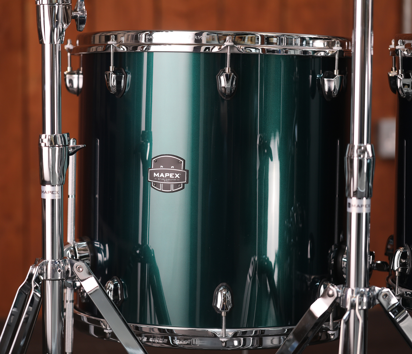 Mapex Saturn Evolution Birch 22" 5-Piece Shell Pack in Brunswick Green