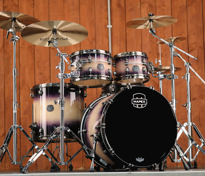 Mapex Saturn Evolution Hybrid 22" 4-Piece Shell Pack in Exotic Violet Burst - OVER 50% OFF