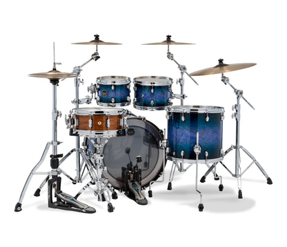 Mapex Saturn VI 22" 4-Piece Fast Rock Shell Pack in Cobalt Burst
