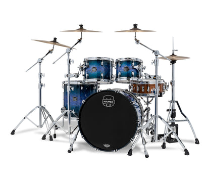 Mapex Saturn VI 4-Piece 22" Rock Shell Pack in Cobalt Burst