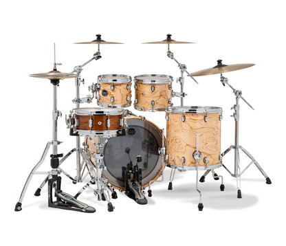 Mapex Saturn VI 4-Piece 22" Rock Shell Pack in Exotic Natural Maple