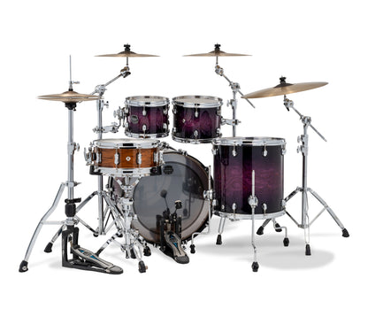 Mapex Saturn VI 4-Piece 22" Rock Shell Pack in Royal Purple Burst