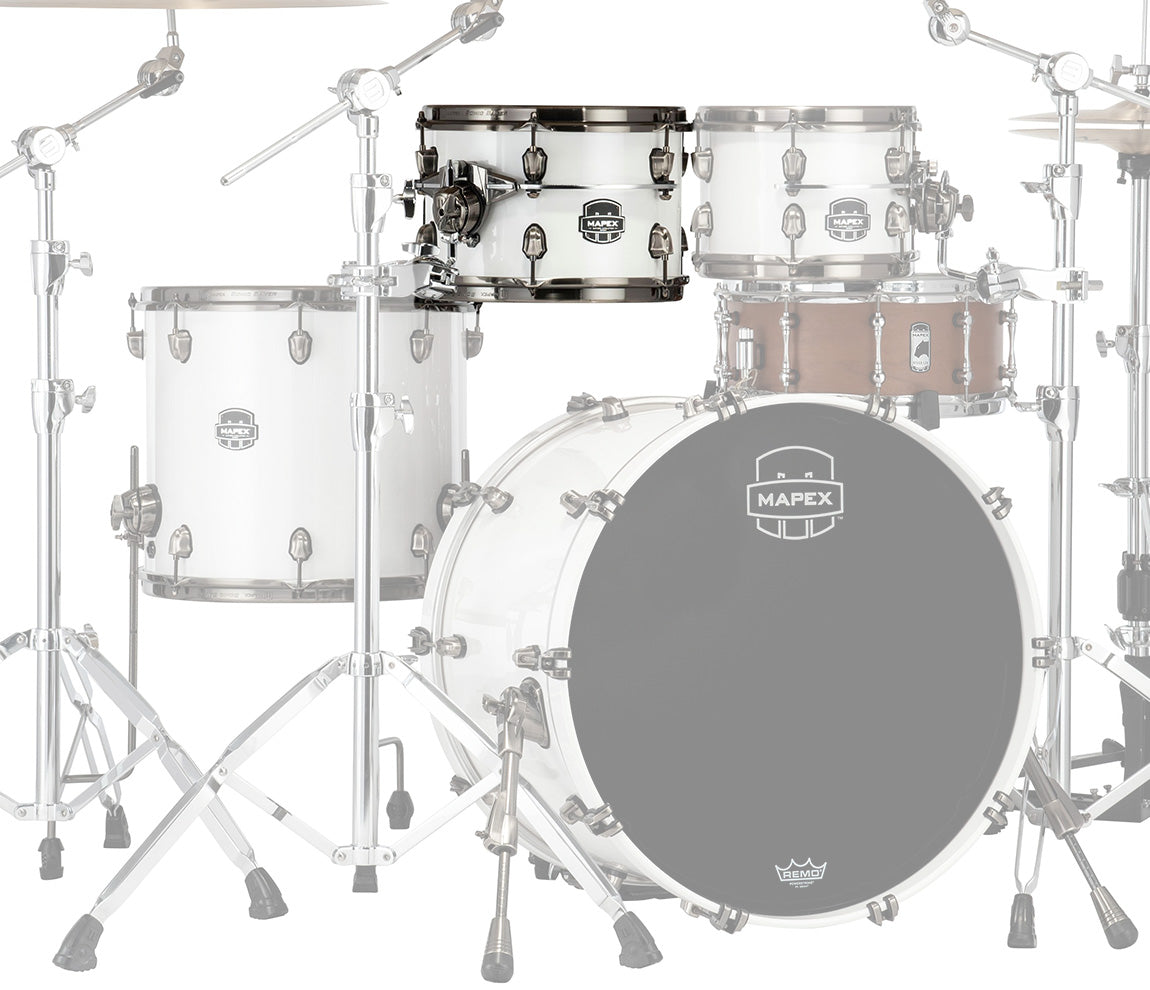 Mapex Saturn Evolution Maple Blend 13" x 9" Tom In Polar White