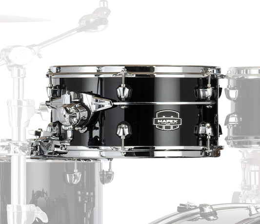 Mapex Saturn Evolution Maple Blend 14" x 6.5" Snare Drum In Piano Black