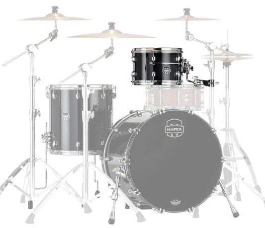Mapex Saturn Evolution Maple Blend 8" x 7" Tom In Piano Black