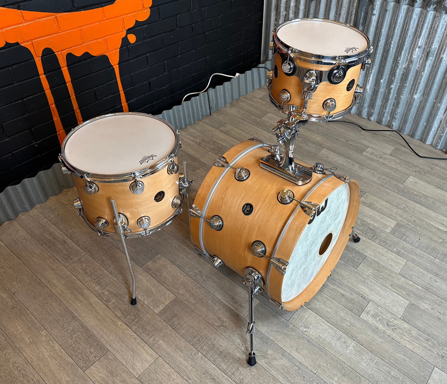 Pre Loved DW Collectors Series 20" 3-Piece Shell Pack in Natural