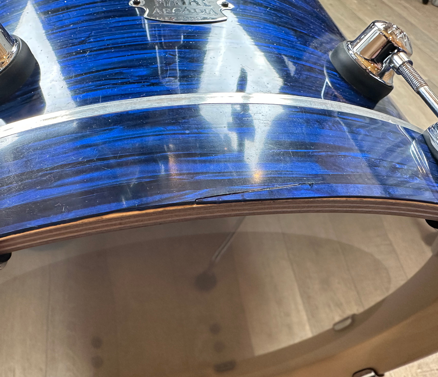 Pre Loved Natal 65 18" 3-Piece Shell Pack In Blue Oyster