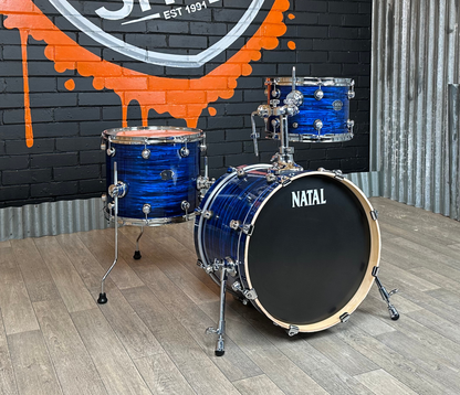 Pre Loved Natal 65 18" 3-Piece Shell Pack In Blue Oyster