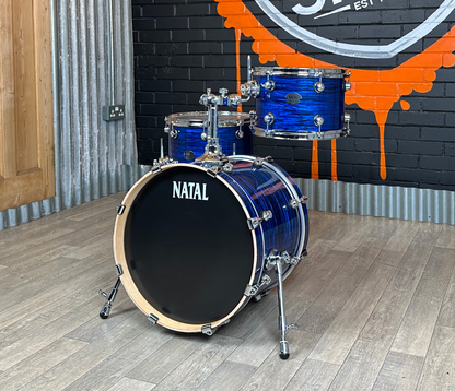 Pre Loved Natal 65 18" 3-Piece Shell Pack In Blue Oyster