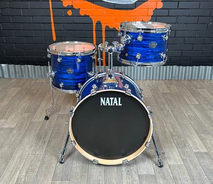 Pre Loved Natal 65 18" 3-Piece Shell Pack In Blue Oyster