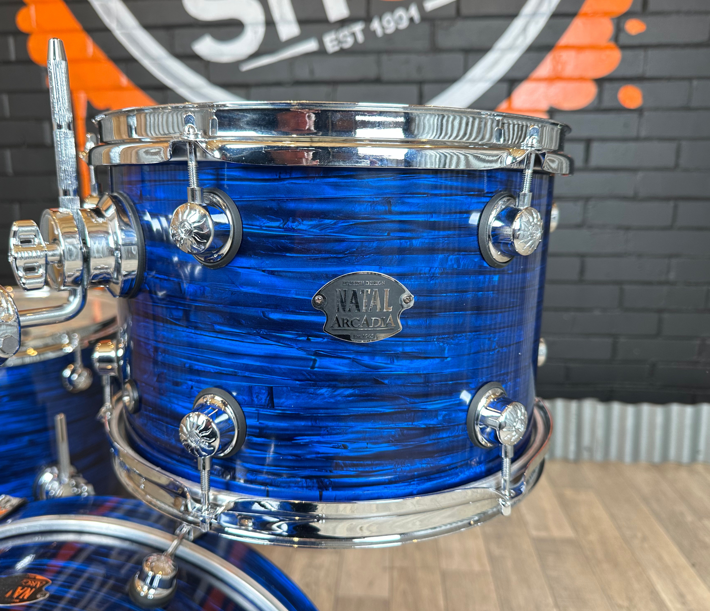 Pre Loved Natal 65 18" 3-Piece Shell Pack In Blue Oyster