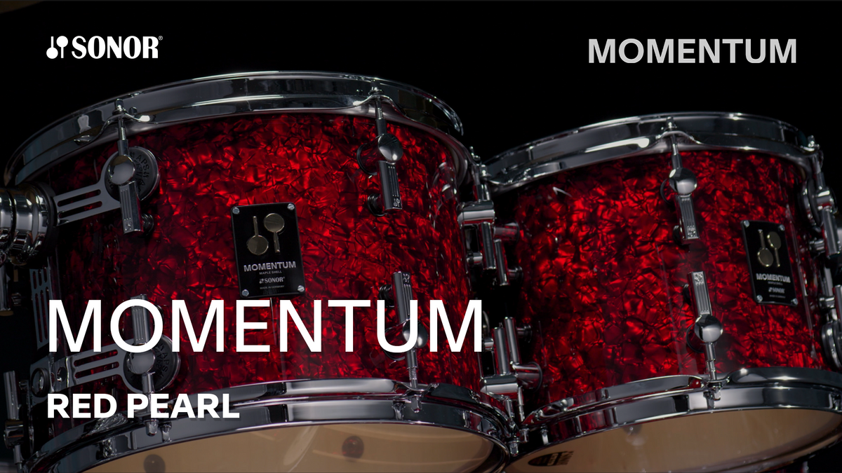 Sonor Momentum Red Pearl Finish Drum Kit Product Video