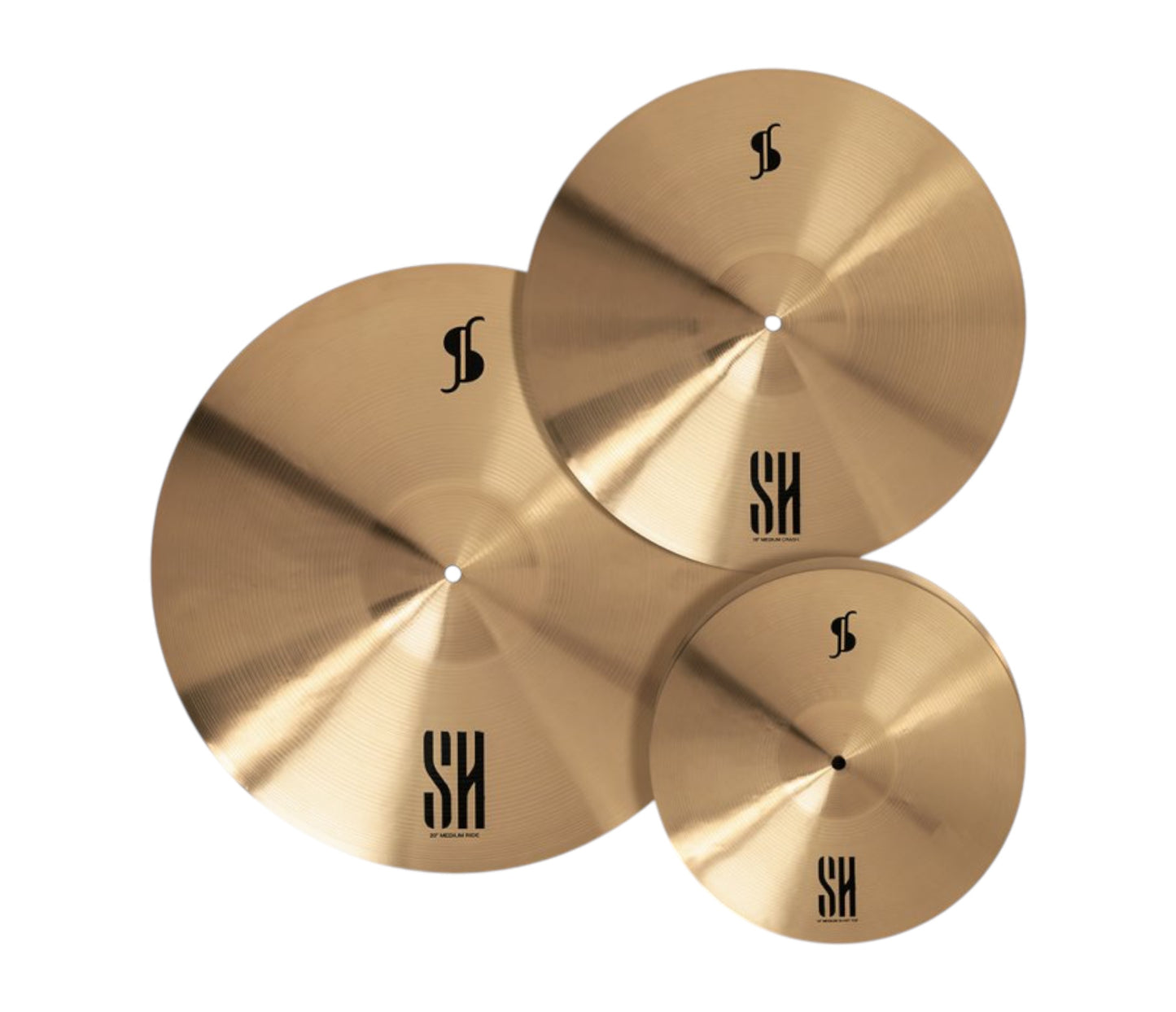 STAGG SH Series Cymbal Set incl. Bag + Sticks