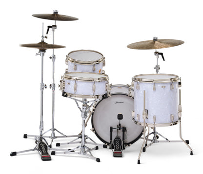 Slingerland Radio King 18" 4-Piece Shell Pack w/ Snare in White Marine Pearl 18/12/14/5.5sn
