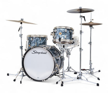 Slingerland Radio King 20" 3-Piece Shell Pack in Black Diamond Pearl 20/12/14