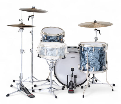 Slingerland Radio King 20" 3-Piece Shell Pack in Black Diamond Pearl 20/12/15