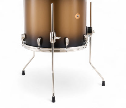 Slingerland Radio King 22" 3-Piece Shell Pack in Black & Gold Lacquer 22/13/20