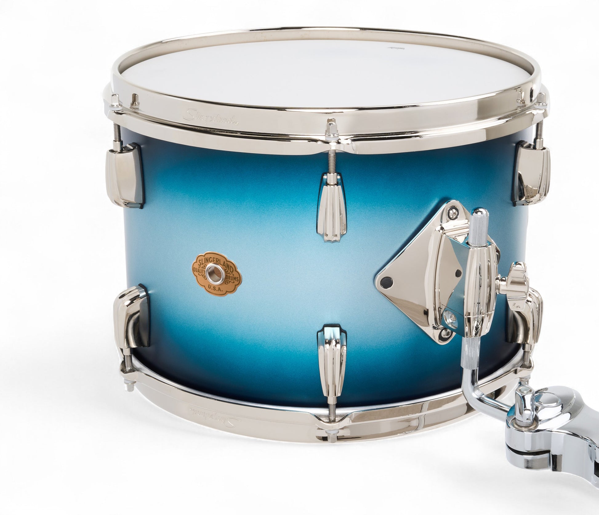 Slingerland Radio King 22" 3-Piece Shell Pack in Blue & Silver Lacquer 22/13/16