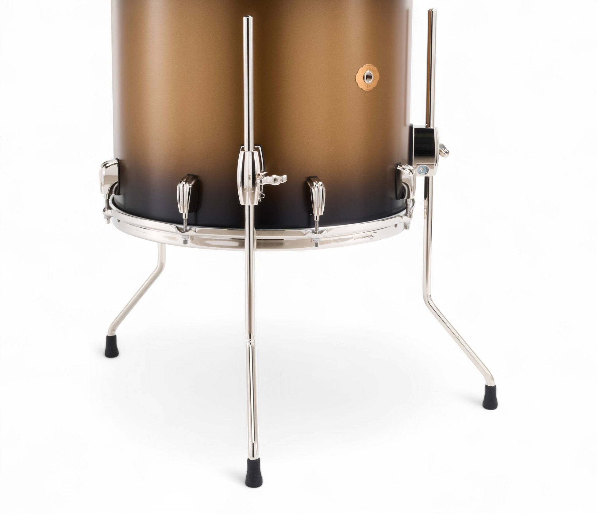 Slingerland Radio King 22" 4-Piece Shell Pack in Black & Gold Lacquer 22/10/12/20