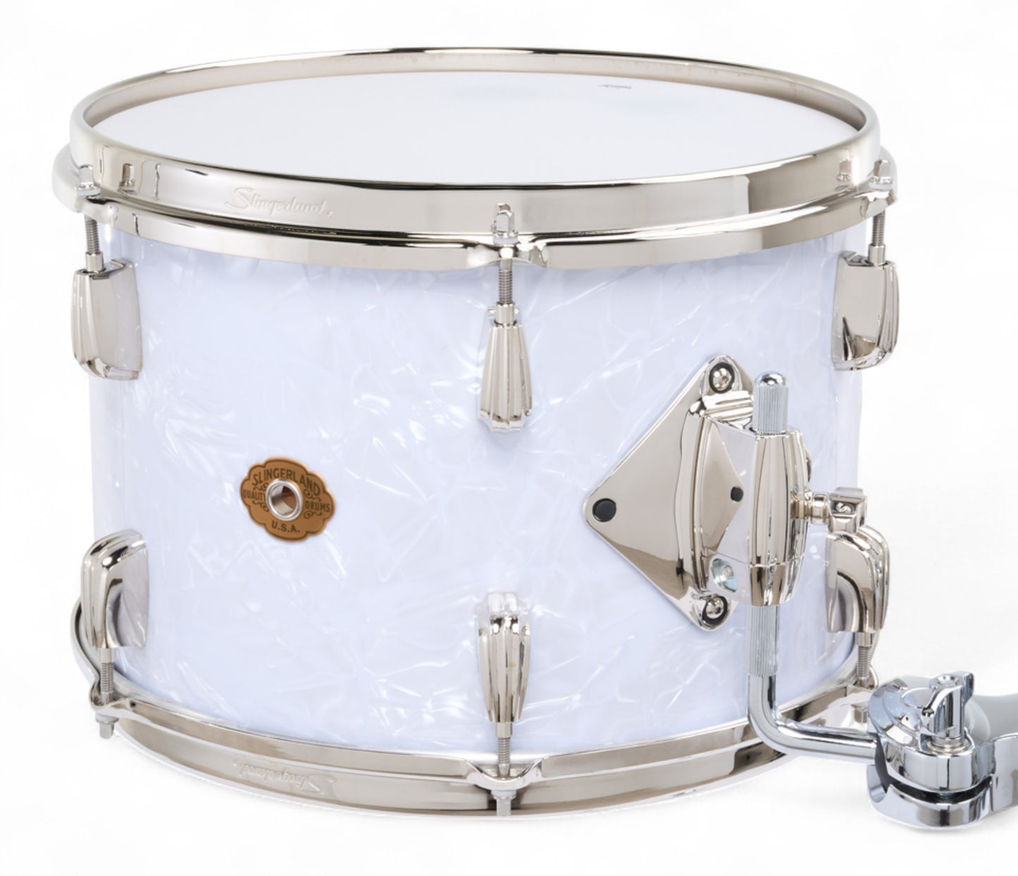 Slingerland Radio King 22" 5-Piece Shell Pack w/ Snare in White Marine Pearl 22/10/12/16/6.5sn