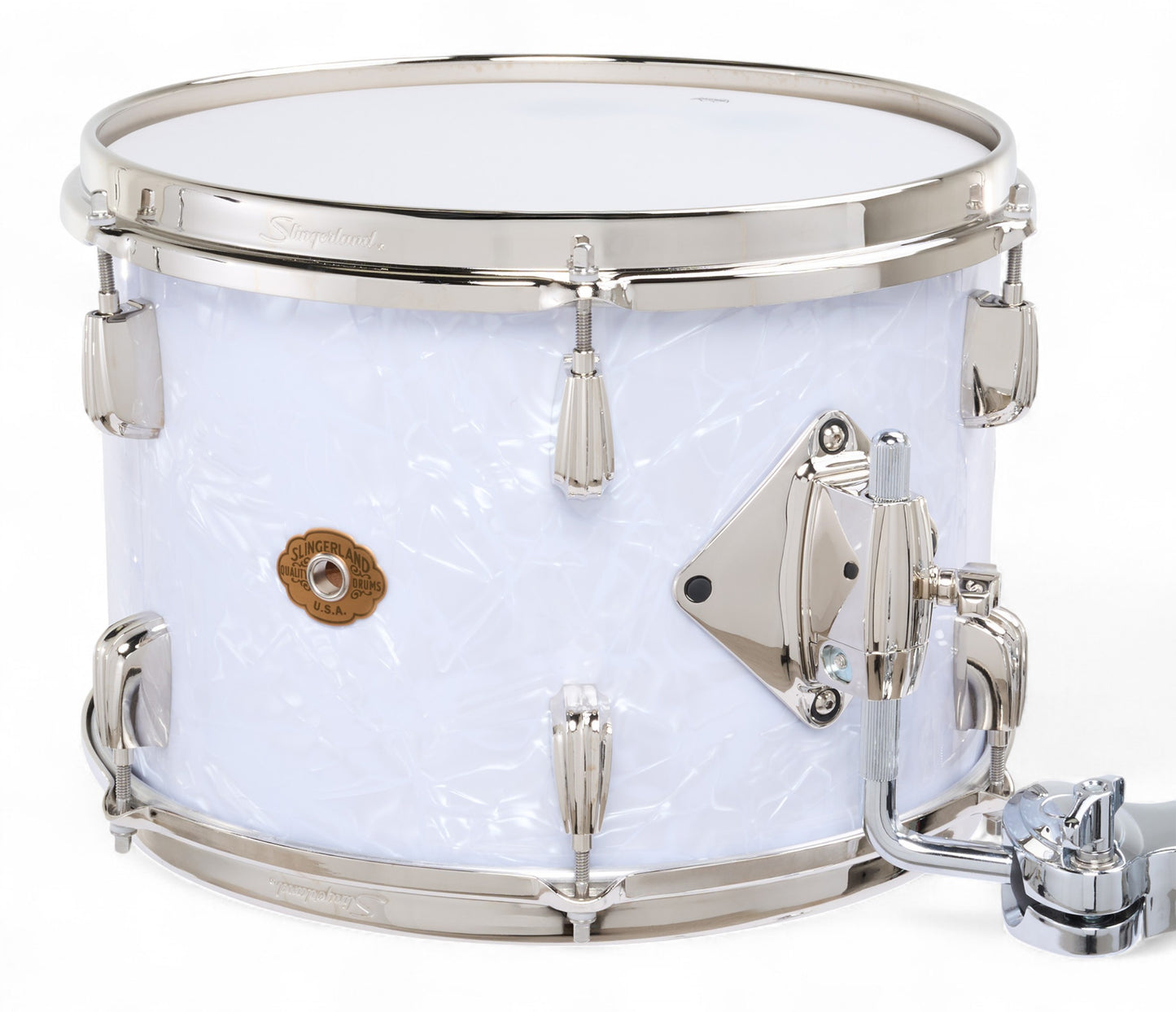 Slingerland Radio King 24" 5-Piece Shell Pack w/ Snare in White Marine Pearl 24/13/16/18/6.5sn