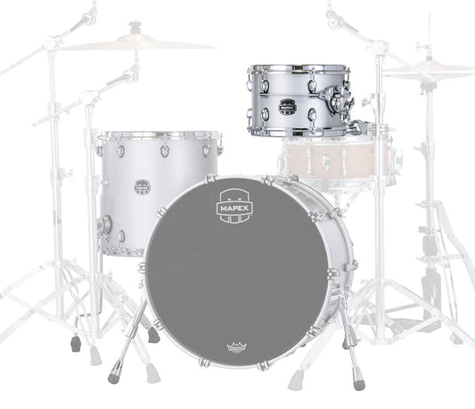 Mapex Saturn Evolution Birch Blend 8" x 7" Tom In Iridium Silver