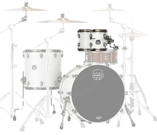 Mapex Saturn Evolution Maple Blend 8" x 7" Tom In Polar White