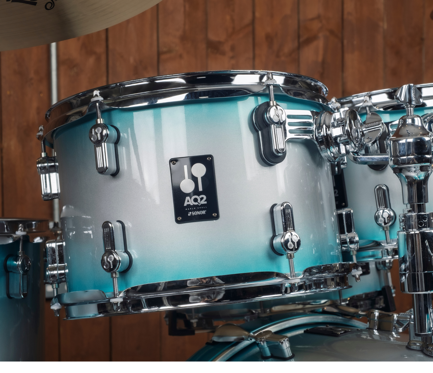 Sonor AQ2 Stage Set 5-Piece 22" Shell Pack in Aqua Silver Burst