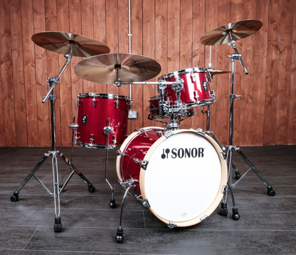 Sonor AQX Jazz Shell Pack In Red Moon Sparkle