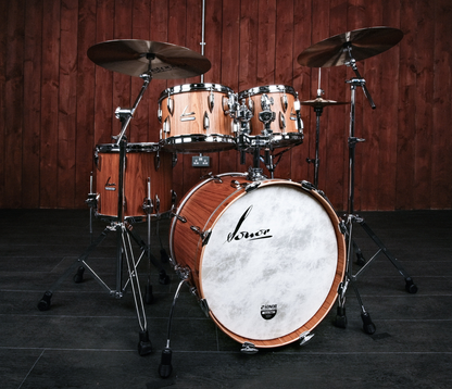 Sonor Vintage Series 20" 4-piece Shell Pack in Teak Semi Gloss