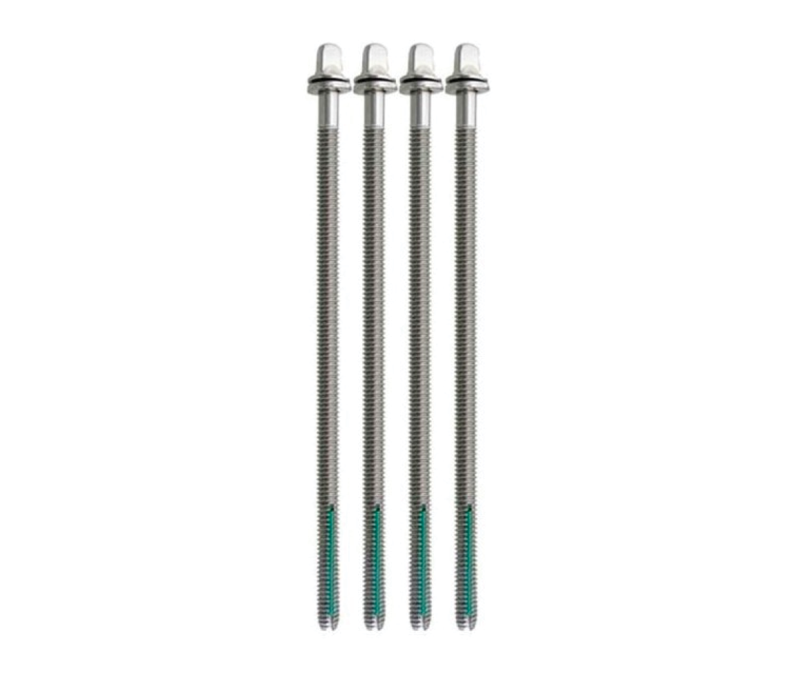 4 Silver Tension Rods