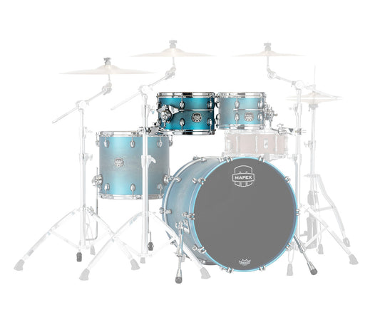 Mapex Saturn Evolution Maple Blend 14" x 10" Tom In Exotic Azure Burst